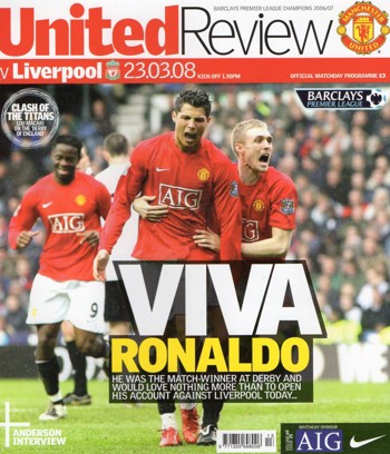 Match programme